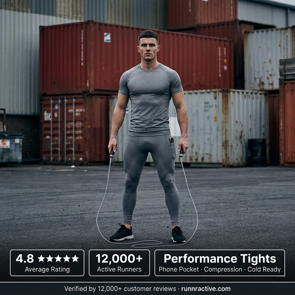 RUNNR™ Performance Running Tights with Built-In Storage