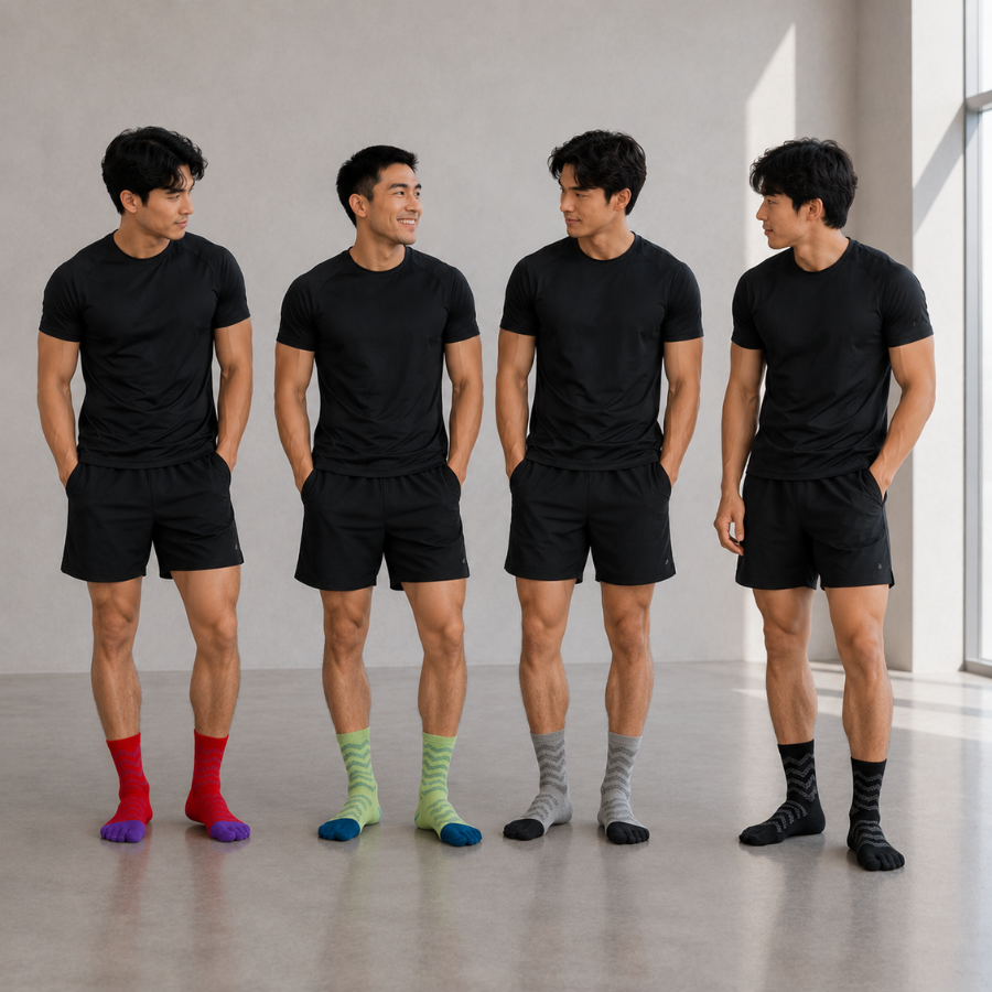 RUNNR Five-Toe Running Socks