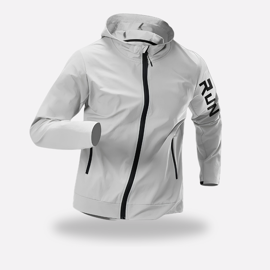 RUNNR AeroShield™ — Lightweight Hooded Running Jacket