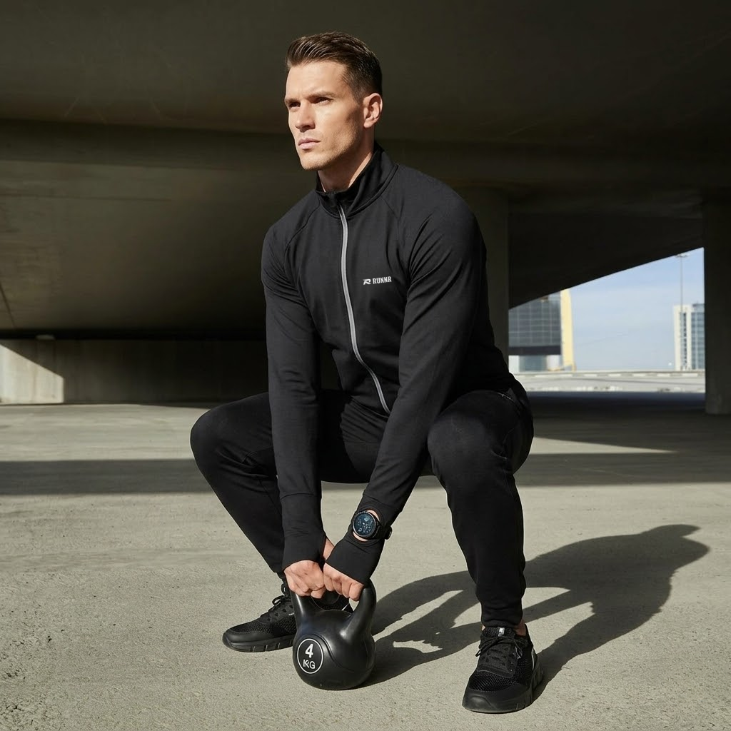 RUNNR Lightweight Marathon Jacket — Breathable, Quick-Dry & Wind-Resistant