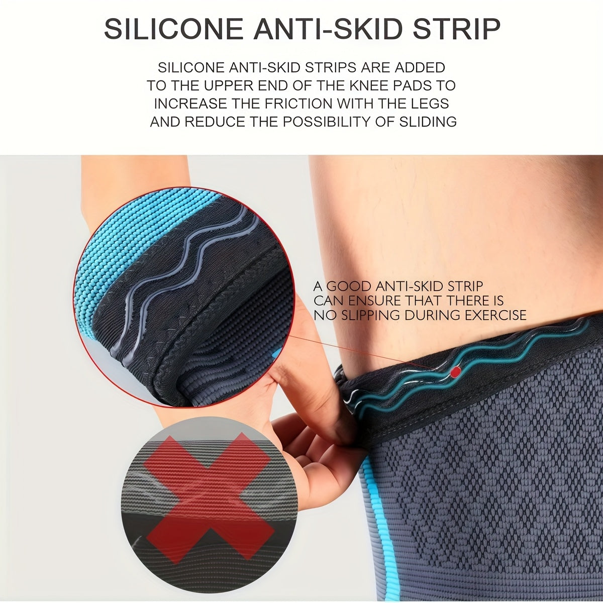 RUNNR Knee Compression Sleeves (Pair)