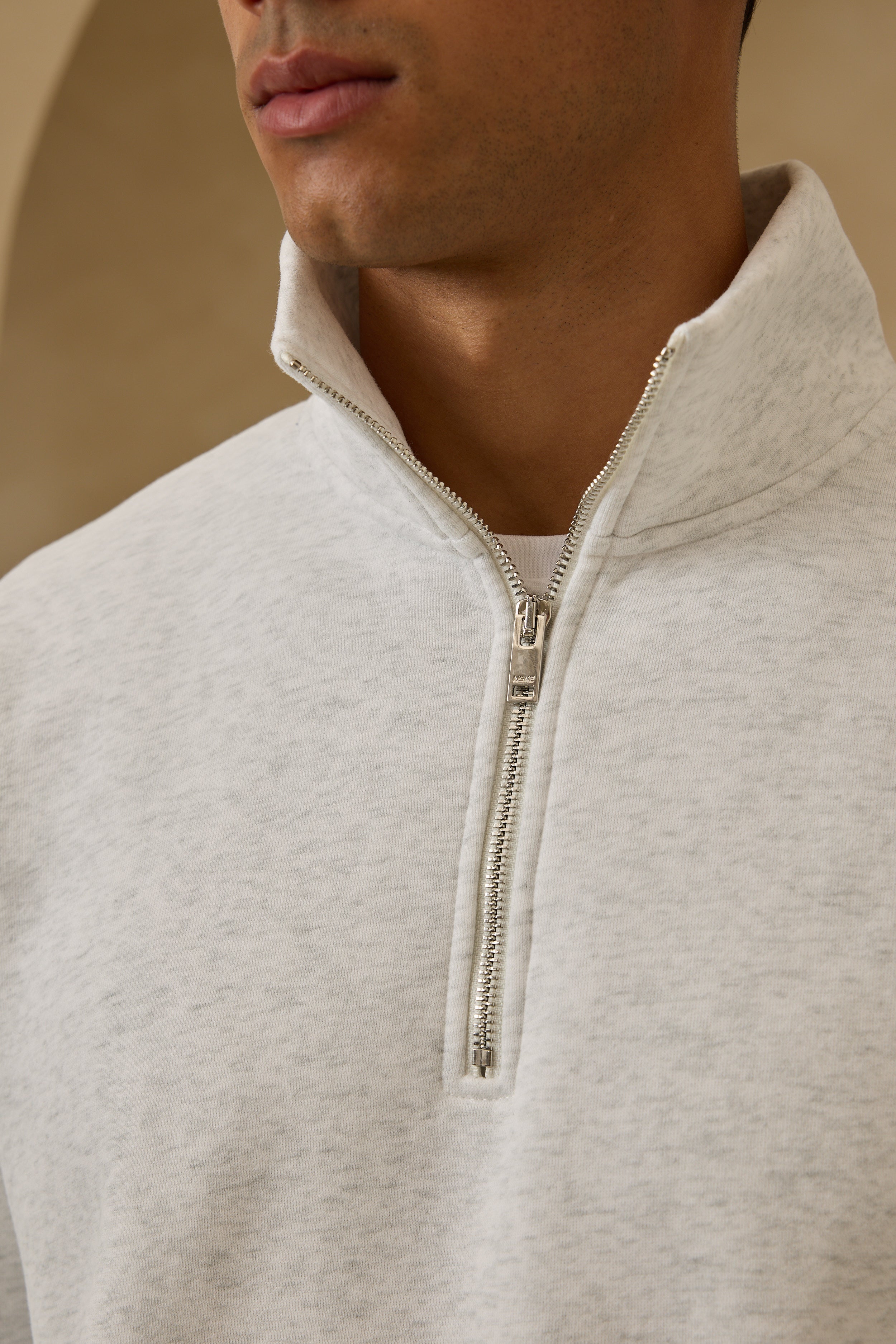 Classy Half-Zip Relaxed Tracksuit