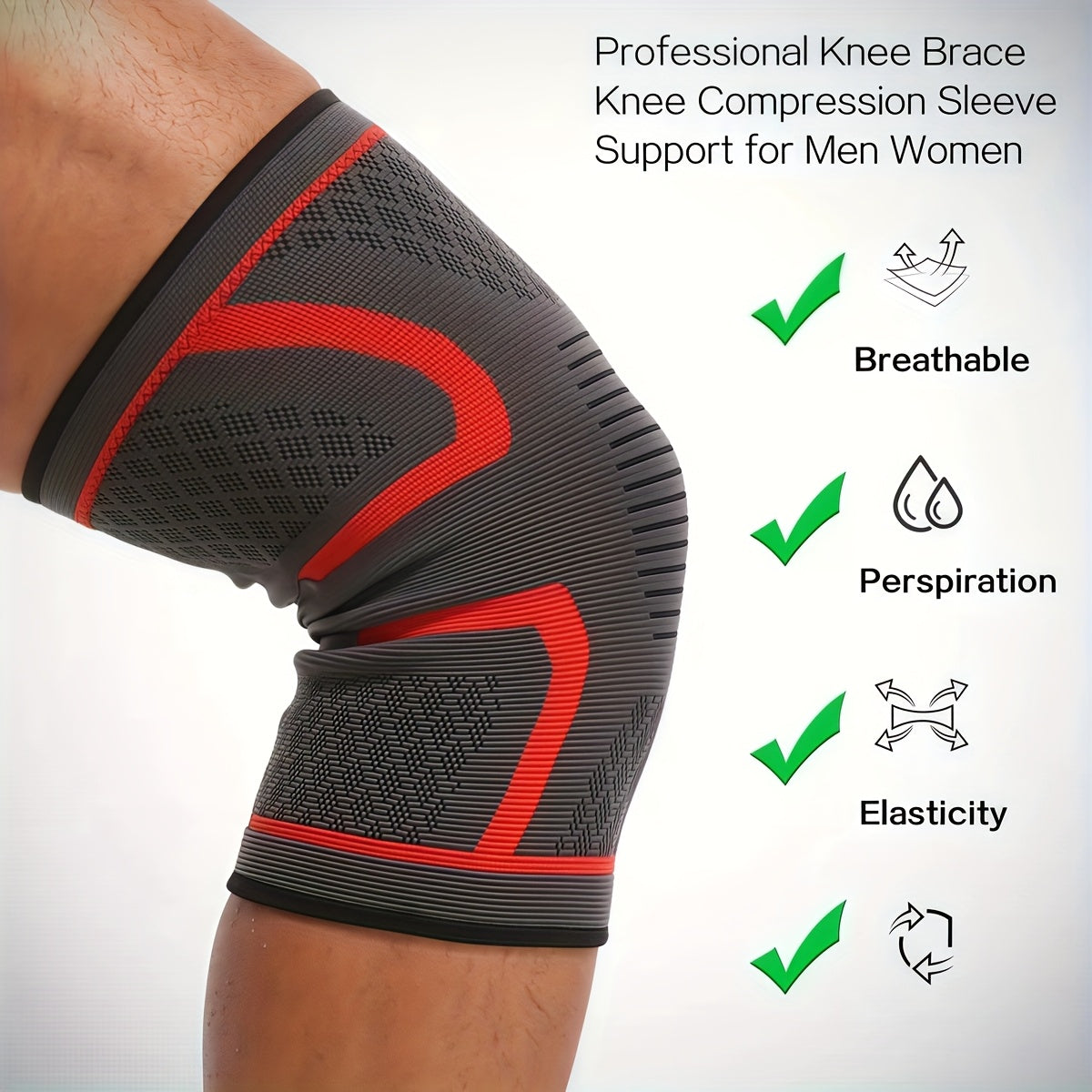 RUNNR Knee Compression Sleeves (Pair)