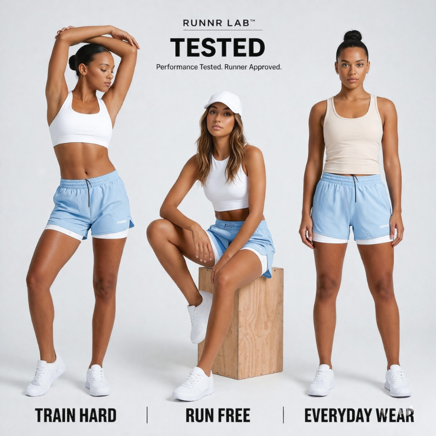 RUNNR Women 2-in-1 Running Shorts