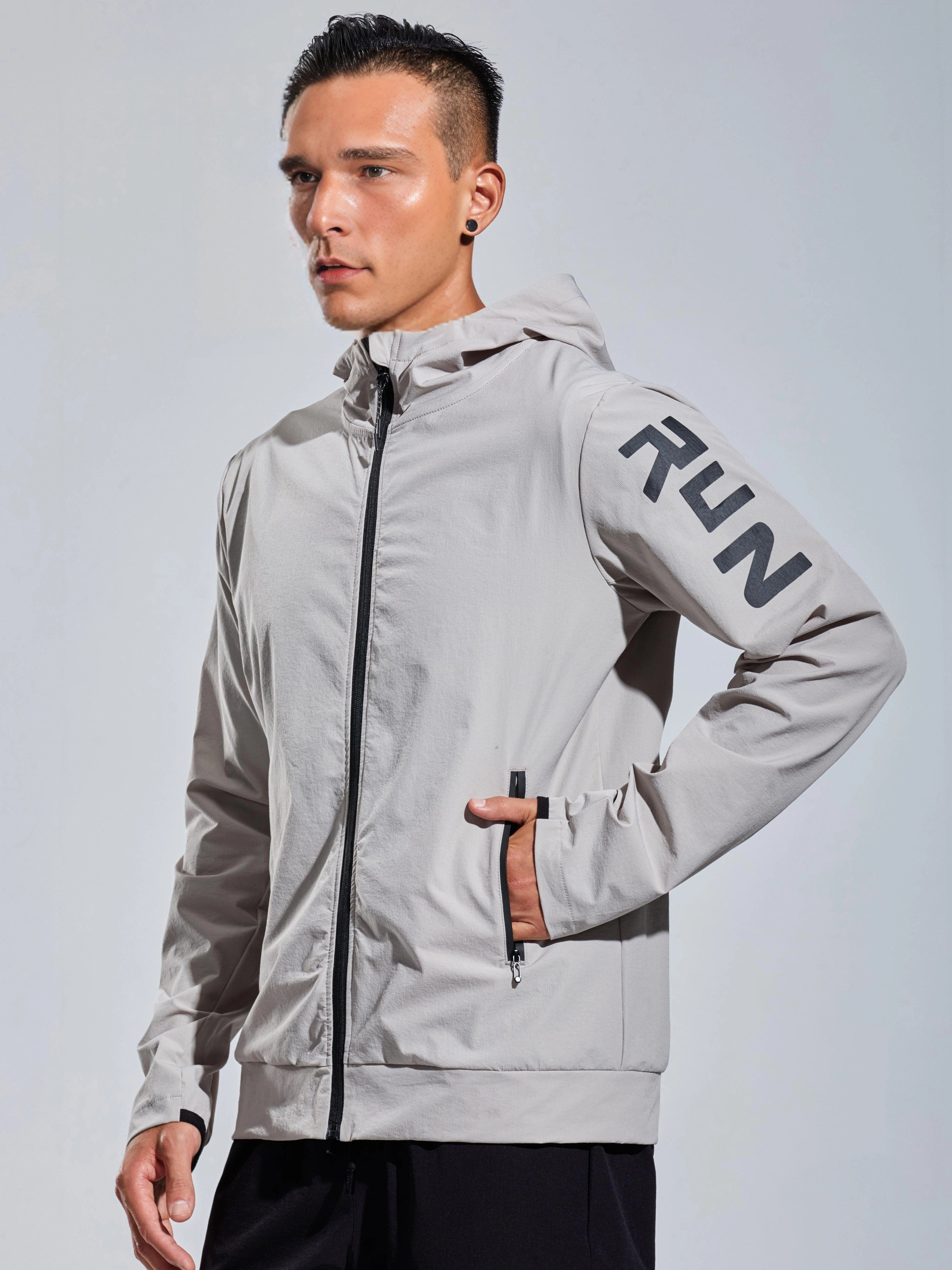 RUNNR AeroShield™ — Lightweight Hooded Running Jacket