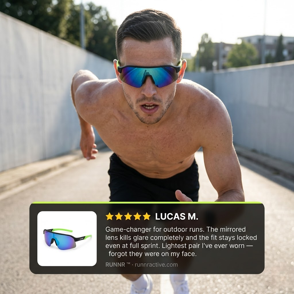 RUNNR AeroShield™ Sports Sunglasses