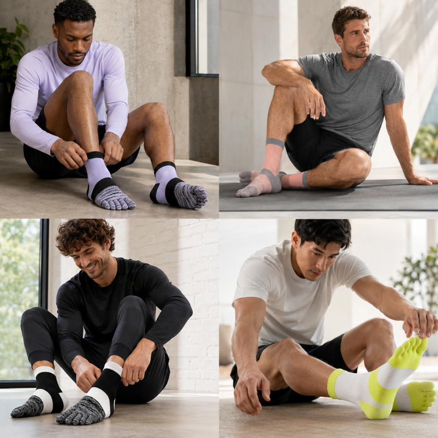 RUNNR Women's Five-Toe Running Socks