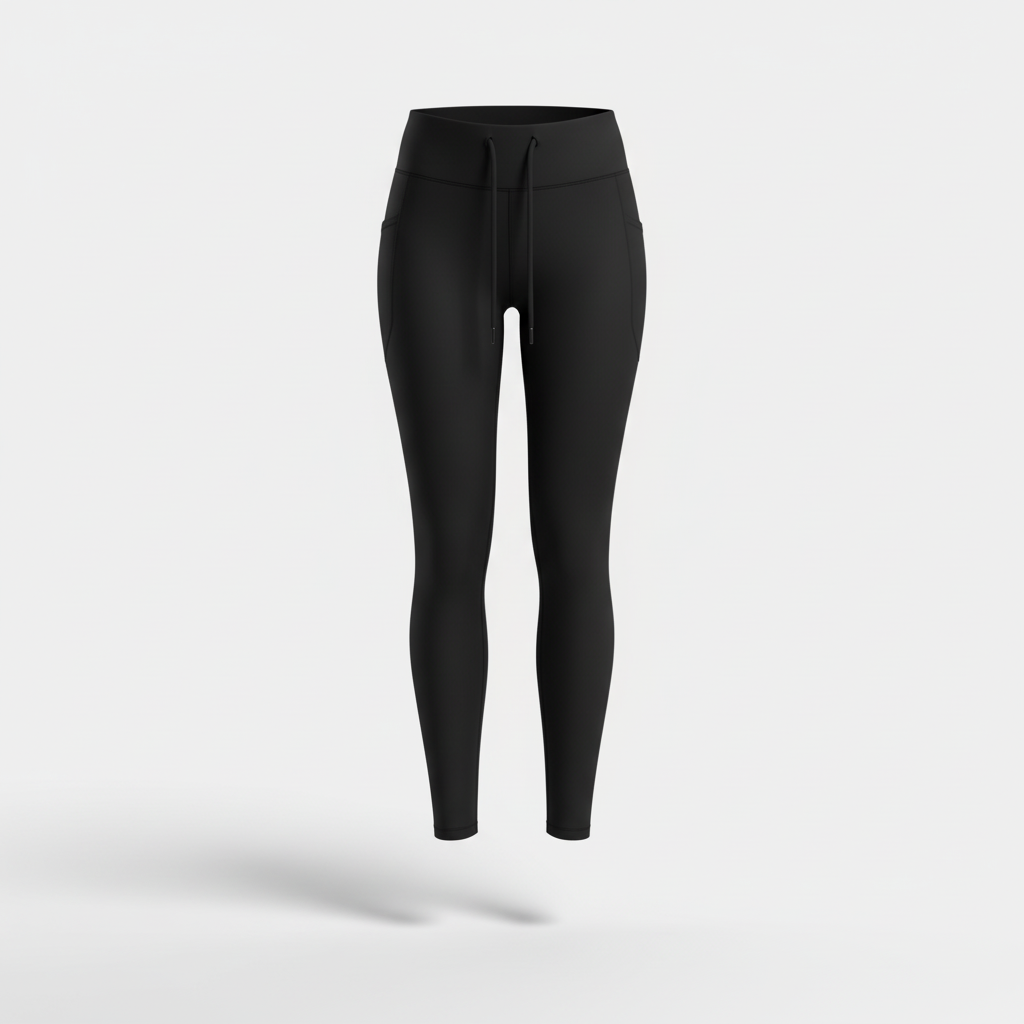 RUNNR Women’s High-Rise Running Tights with Built-In Belt