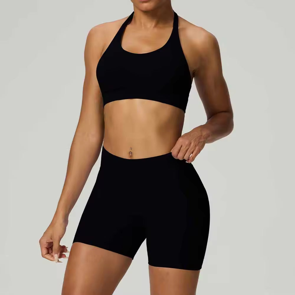 RUNNR Halter-Back Performance Bra