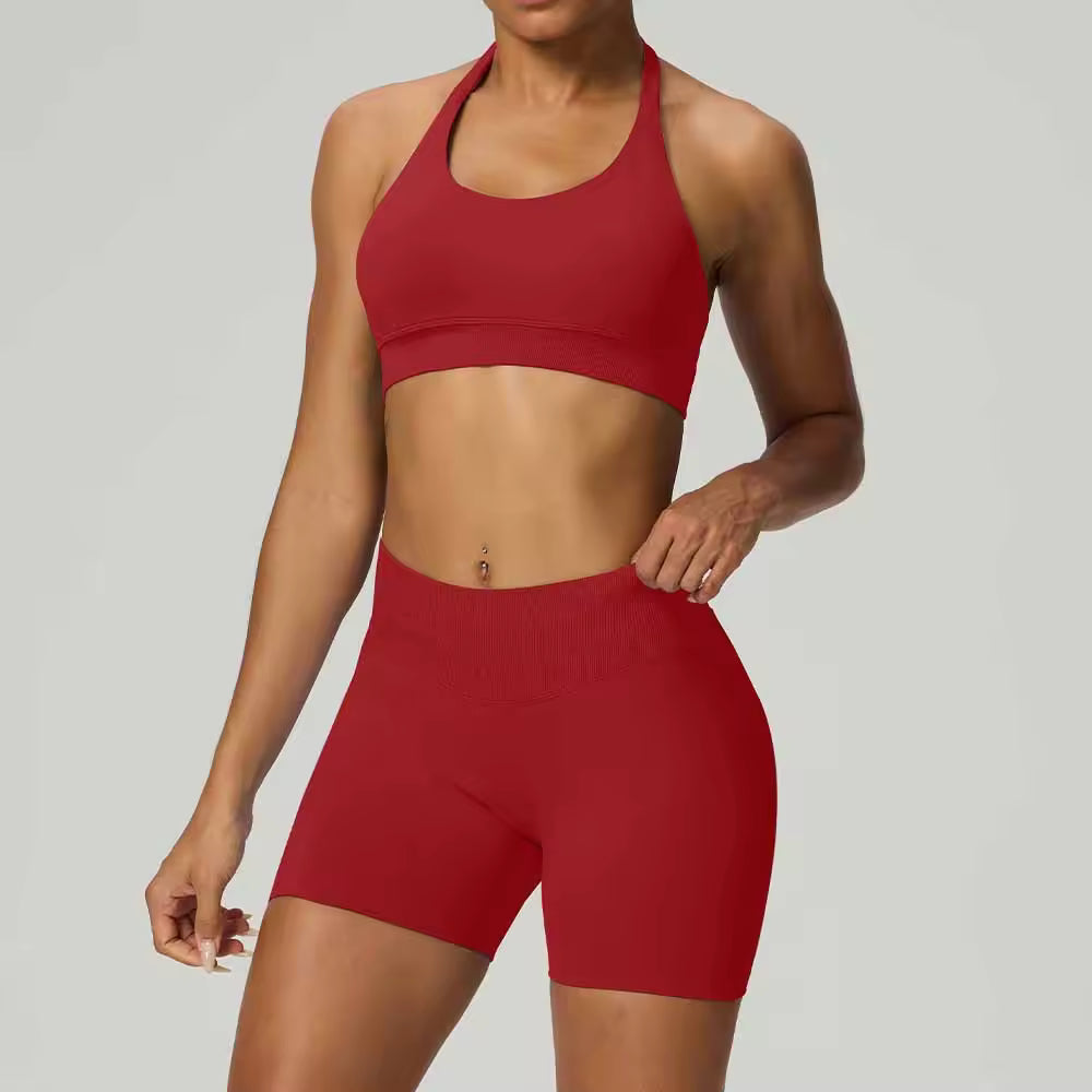 RUNNR Halter-Back Performance Bra