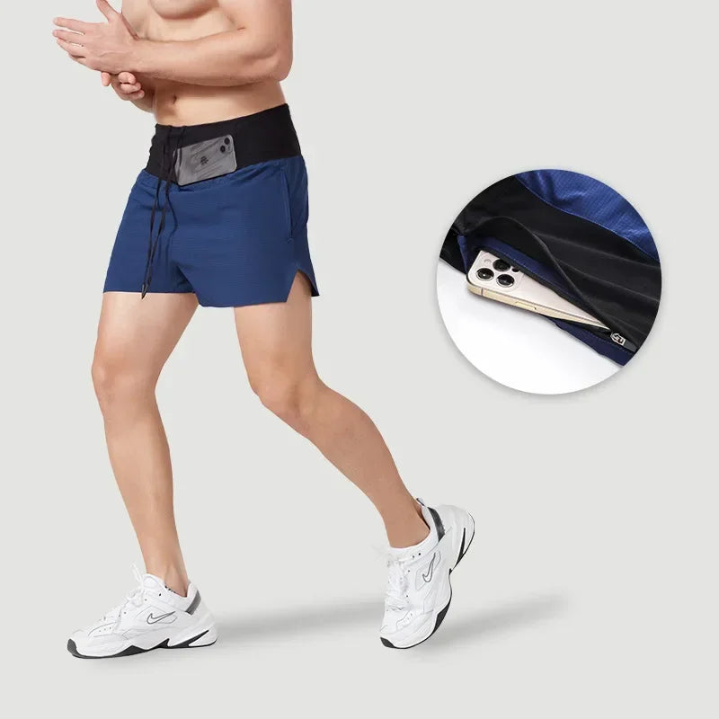 RUNNR™ 2-in-1 Marathon Shorts — Built-In Belt