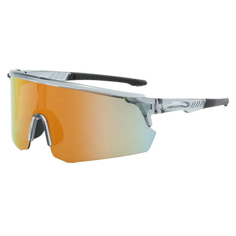 RUNNR AeroShield™ Sports Sunglasses — UV400 Protection · Anti-Fog · Mirrored Wraparound Lens