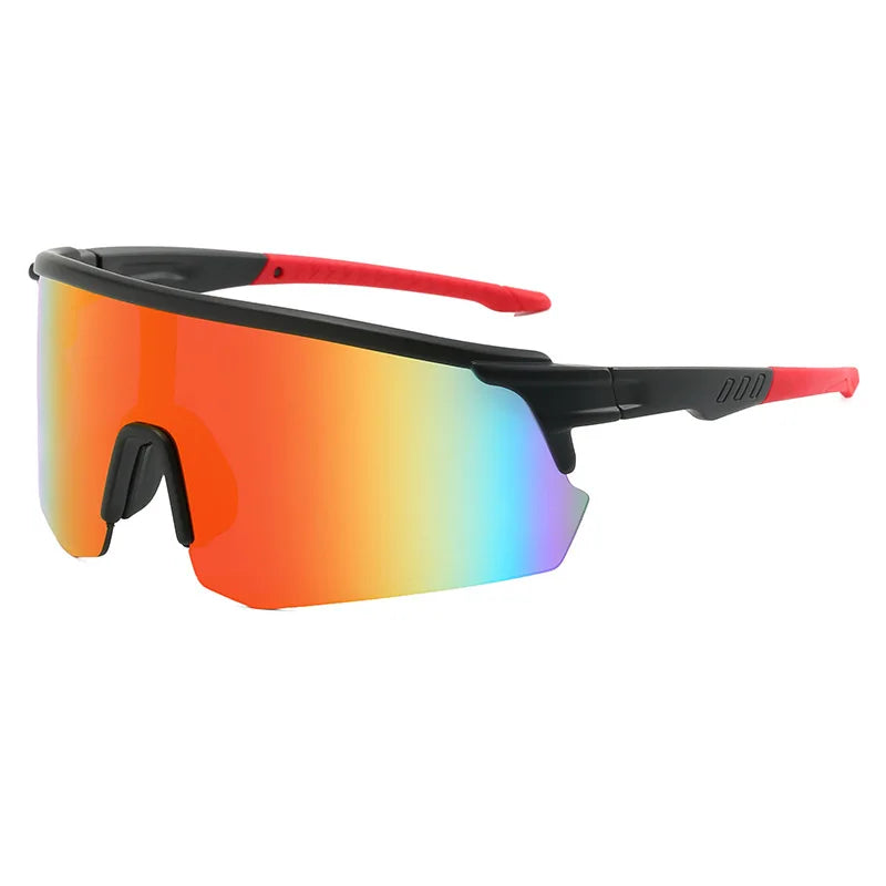 RUNNR AeroShield™ Sports Sunglasses — UV400 Protection · Anti-Fog · Mirrored Wraparound Lens