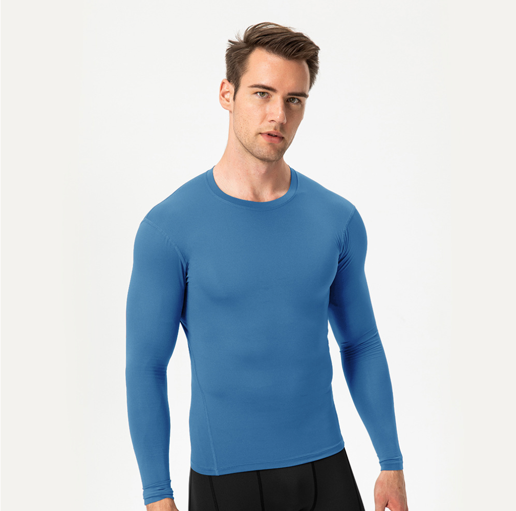RUNNR FlowLite™ — Men’s Quick-Dry Long Sleeve Crewneck