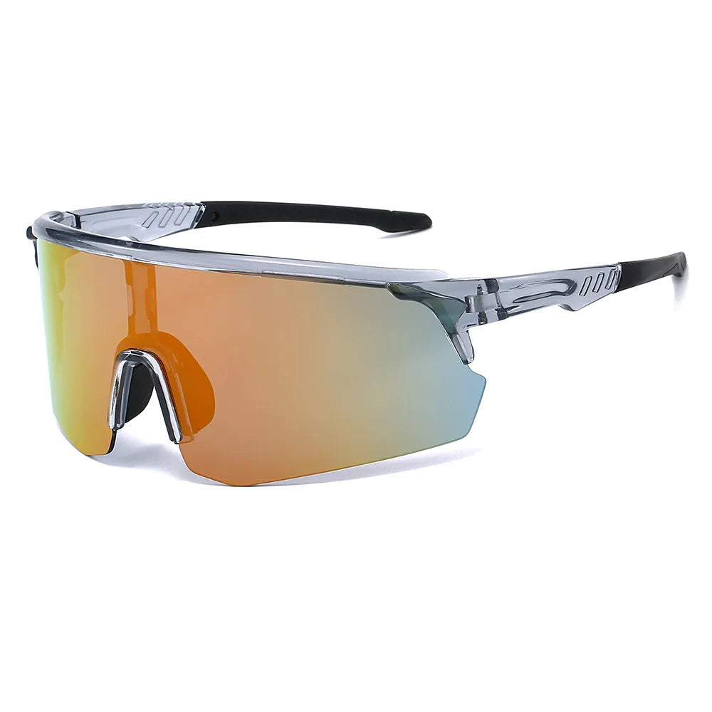 RUNNR AeroShield™ Sports Sunglasses — UV400 Protection · Anti-Fog · Mirrored Wraparound Lens