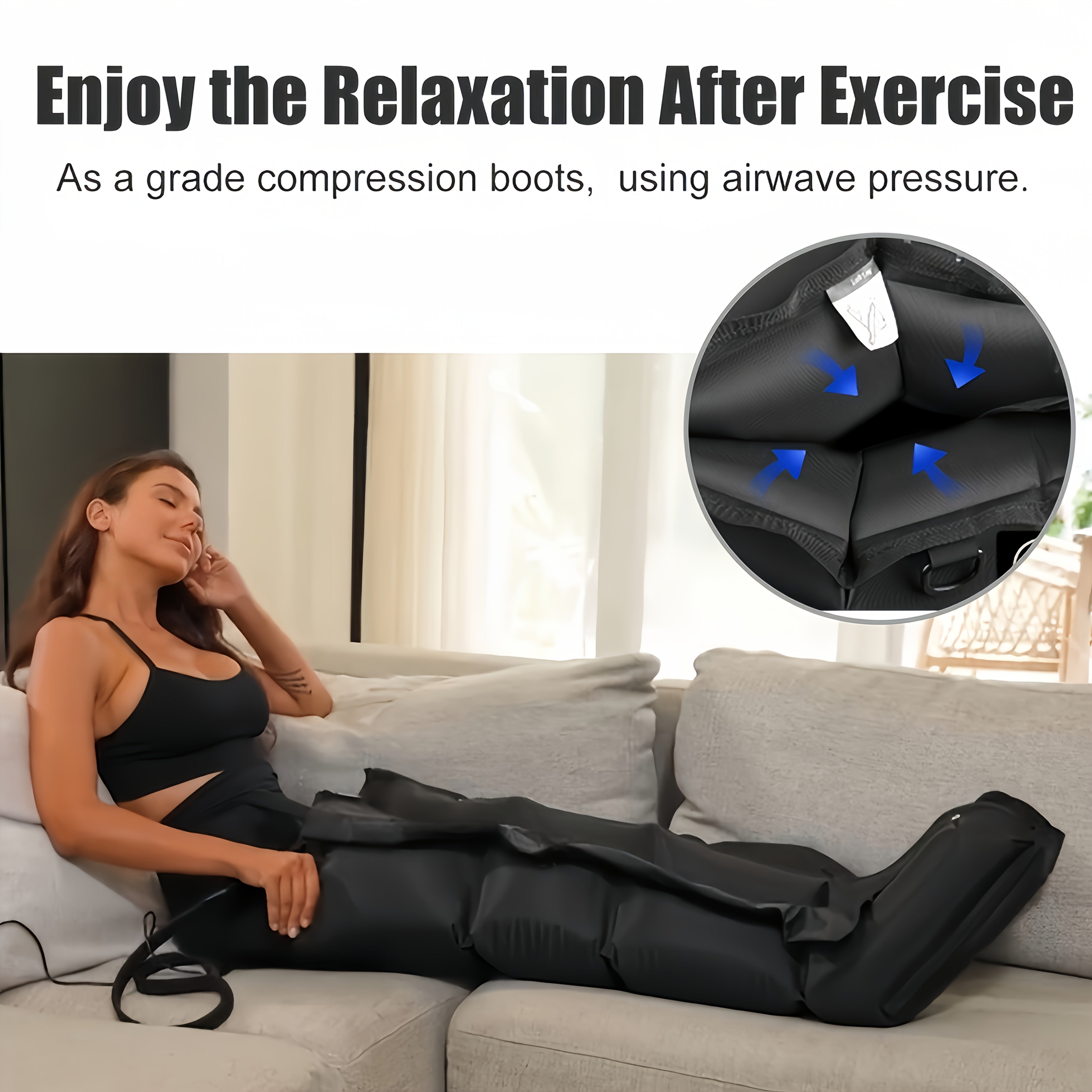 RUNNR AirWave Recovery Boots