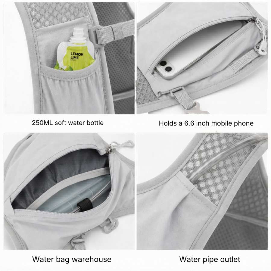 RUNNR TrailVest Hydration Running Backpack