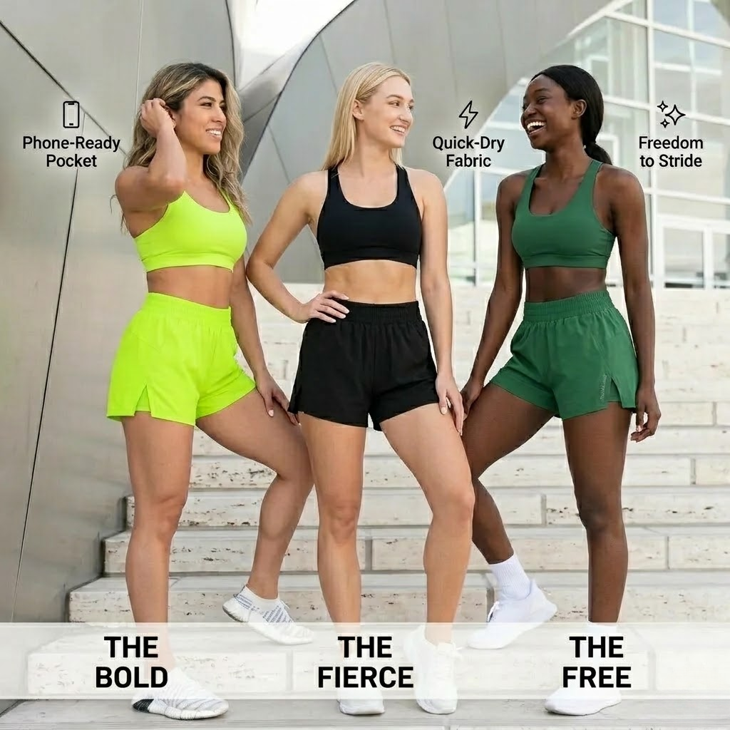 Runnr Women 2-in-1 Performance Running Short