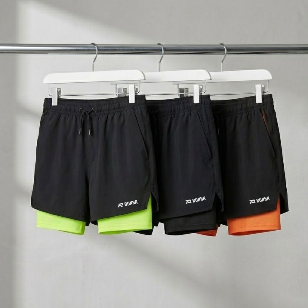 RUNNR 2-in-1 Running Shorts (Buy 2 Get 1 Free)