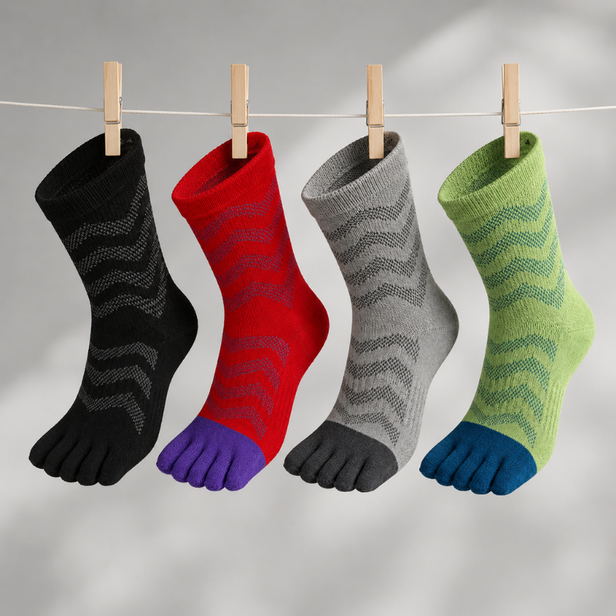 RUNNR Five-Toe Running Socks