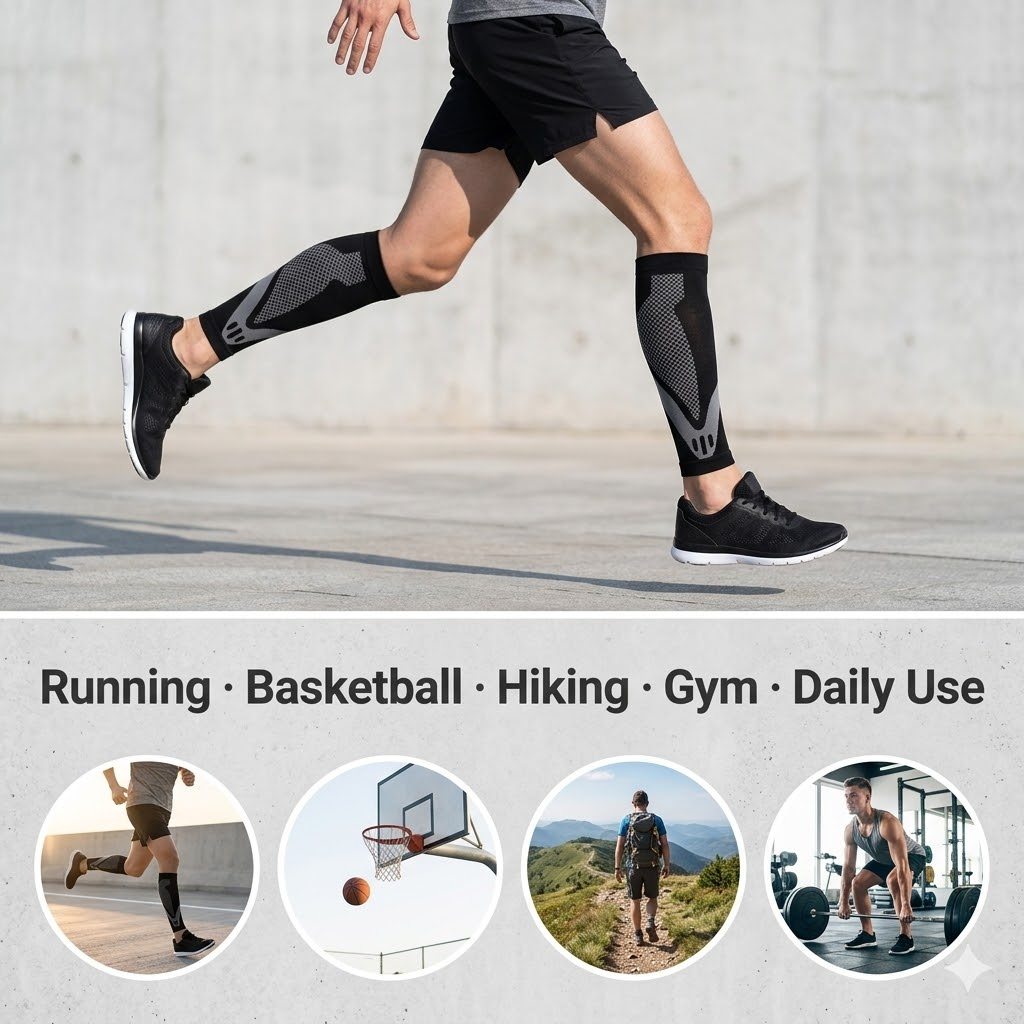RUNNR Calf Compression Sleeves (Pair)