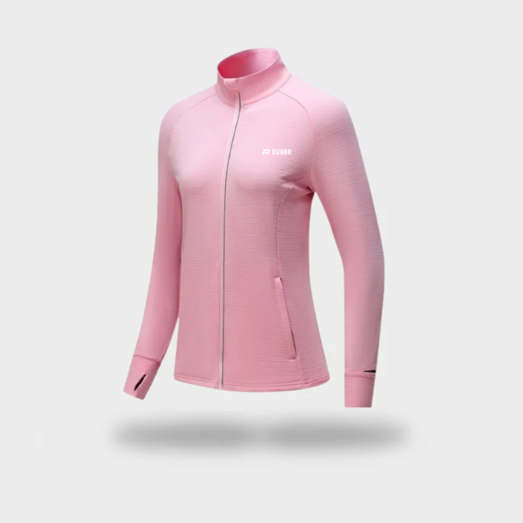 RUNNR Lightweight Marathon Jacket Women — Breathable, Quick-Dry & Wind-Resistant