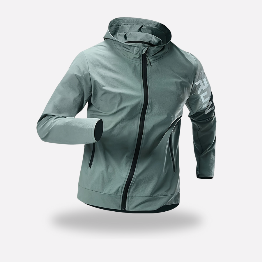 RUNNR AeroShield™ — Lightweight Hooded Running Jacket