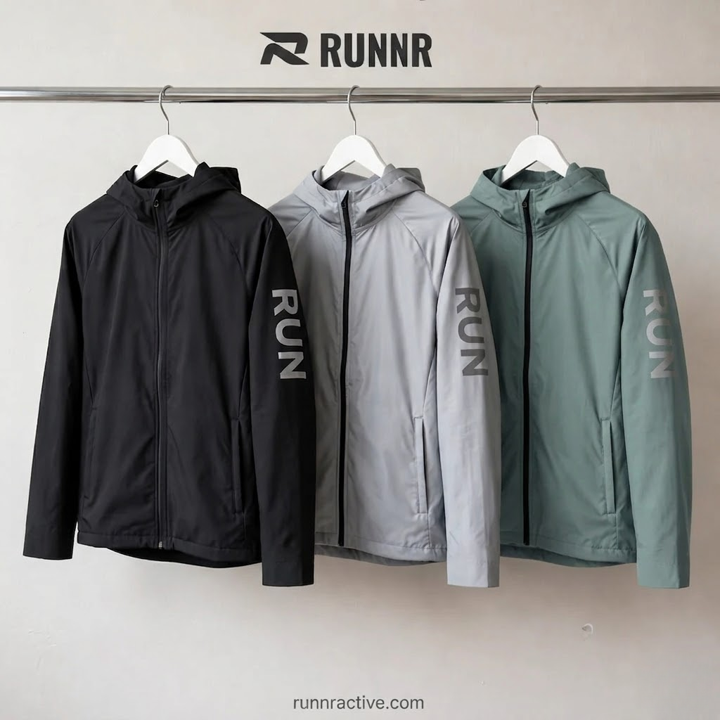RUNNR AeroShield™ — Lightweight Hooded Running Jacket
