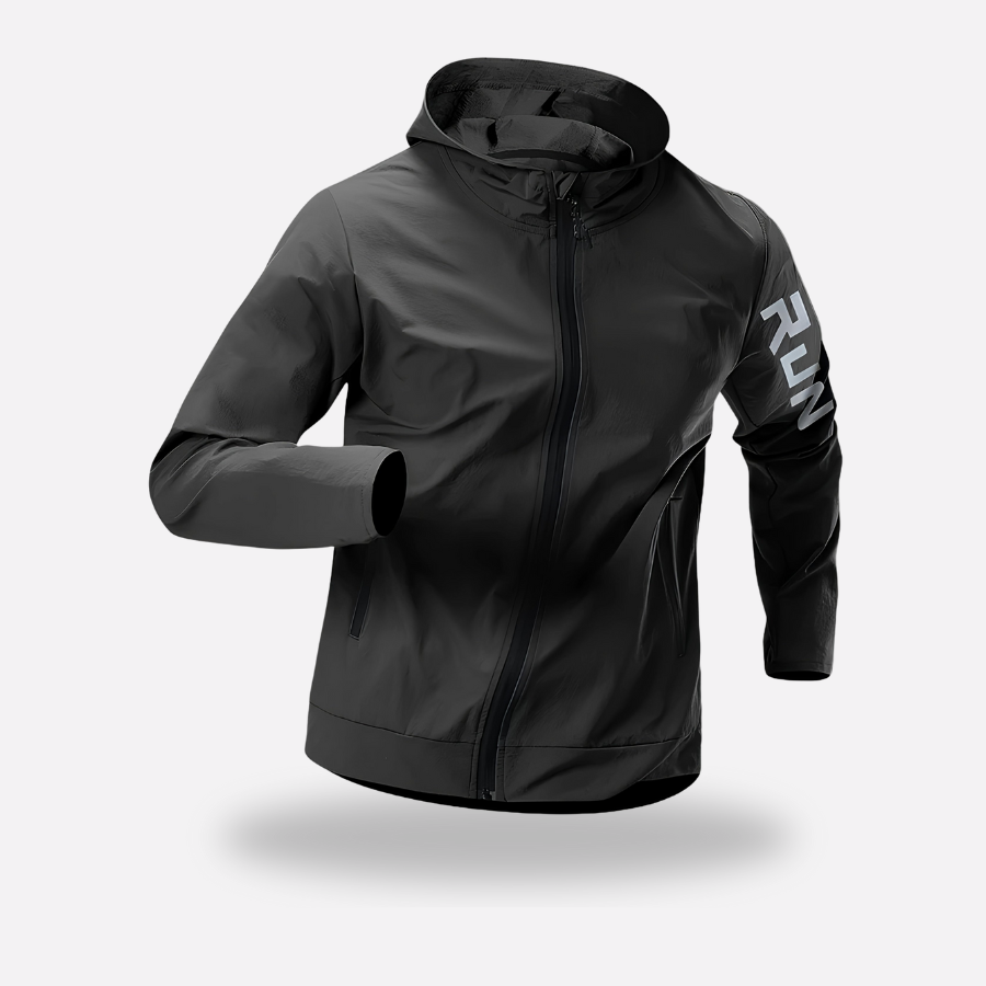 RUNNR AeroShield™ — Lightweight Hooded Running Jacket
