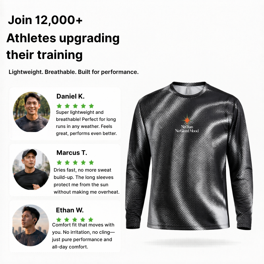 RUNNR PixelFlow Performance Long-Sleeve Tee