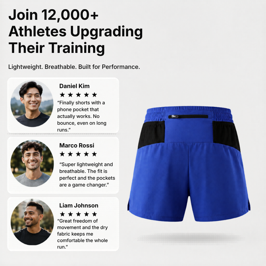RUNNR FlowSprint 2-in-1 Running Shorts