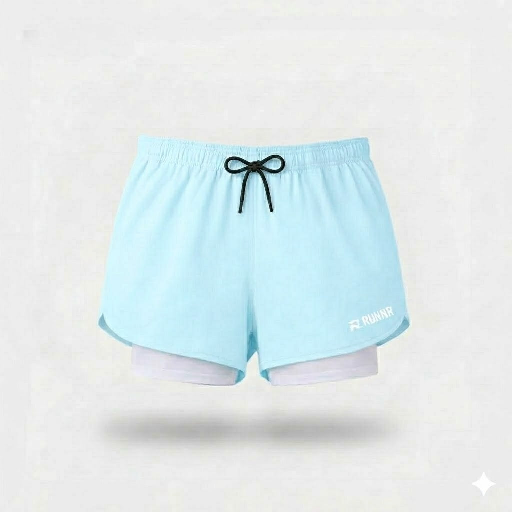 RUNNR Women 2-in-1 Running Shorts