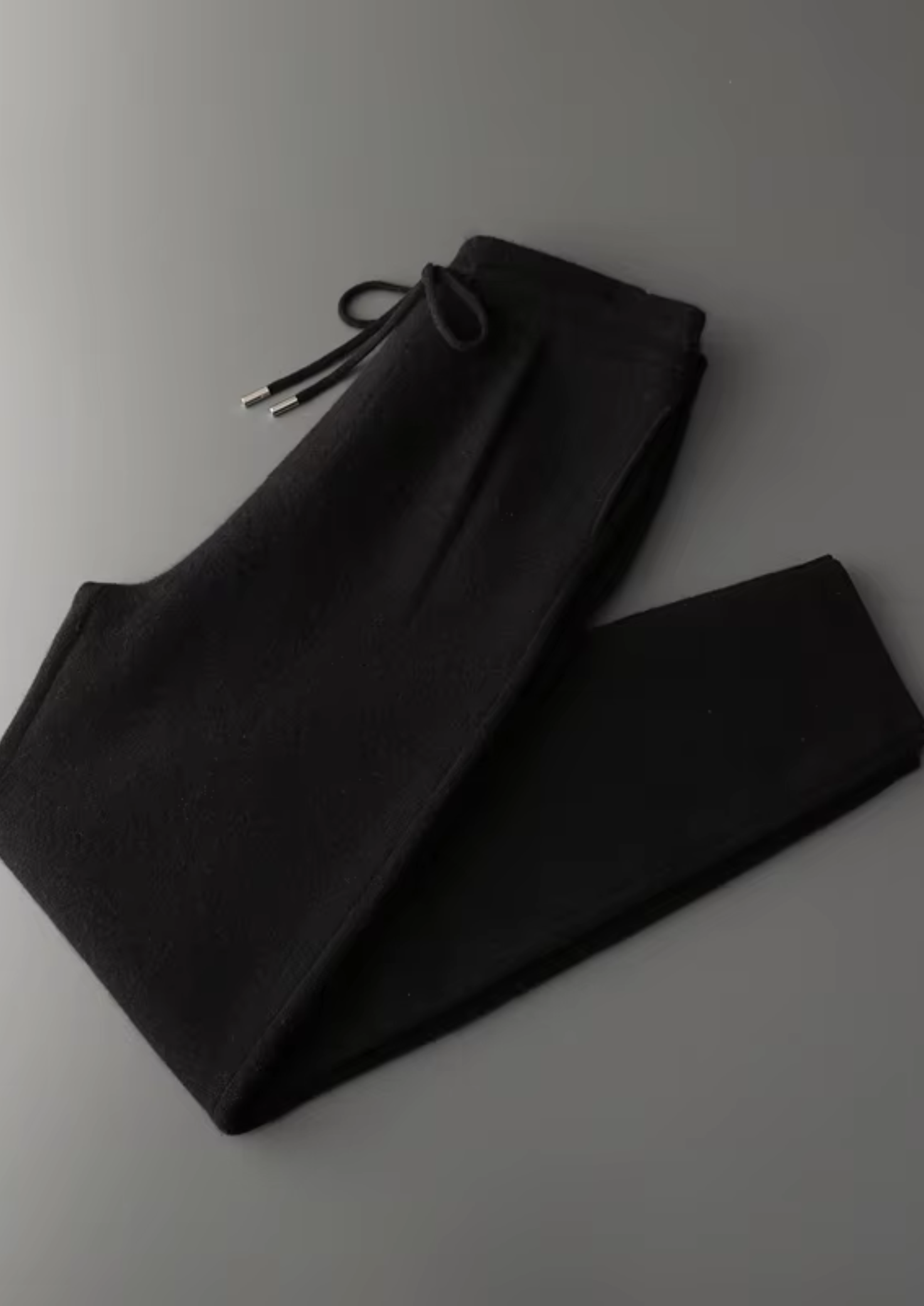 PREMIUM CASHMERE PLEATED TROUSERS