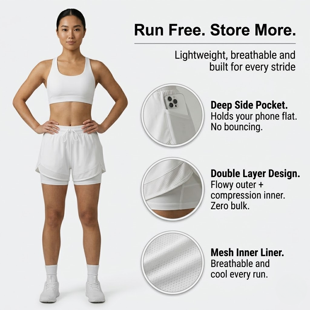 RUNNR Women's Performance Shorts