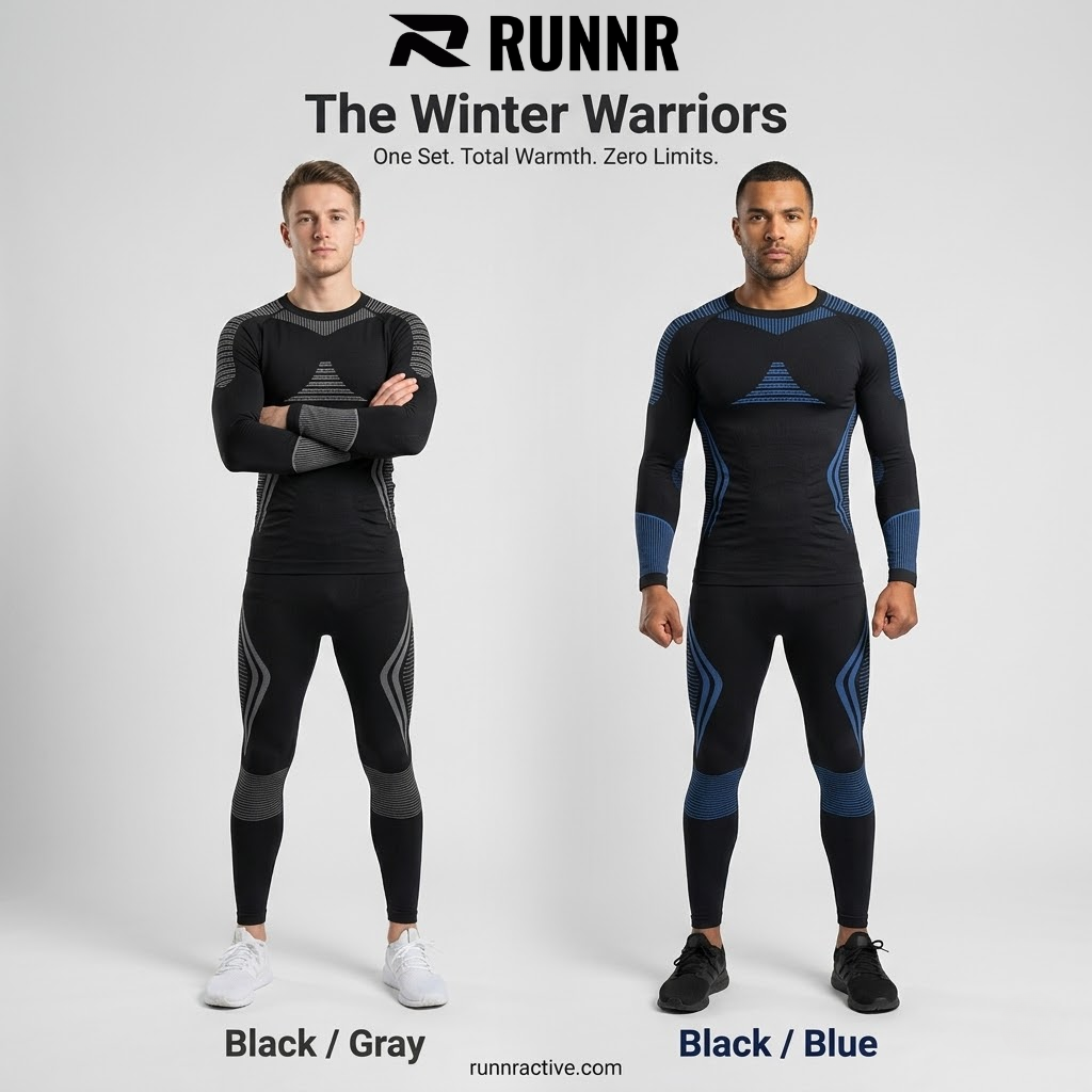 RUNNR Thermal Pro Set — Fleece-Lined Winter Training Suit