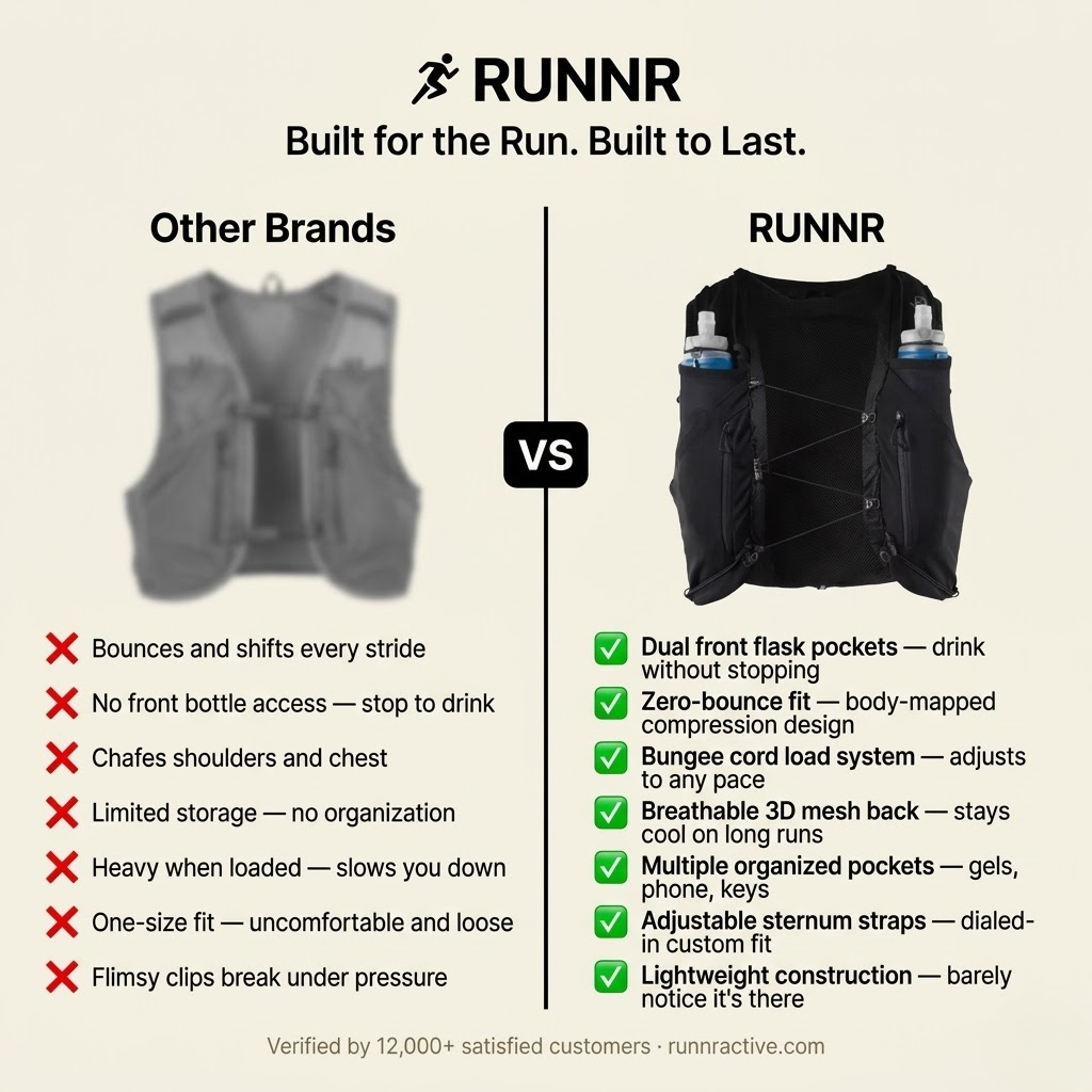 RUNNR™ Endurance Hydration Vest