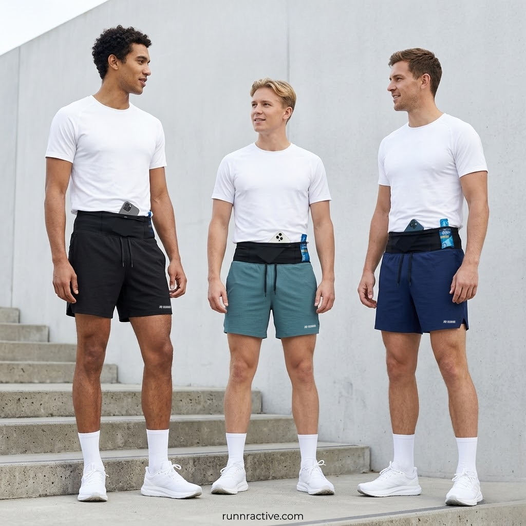 RUNNR™ 2-in-1 Marathon Shorts — Built-In Belt