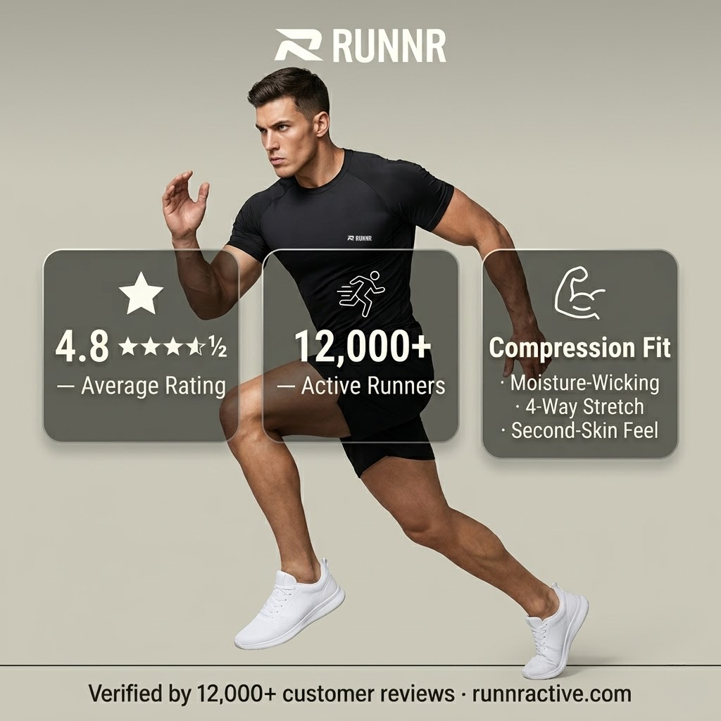 RUNNR COMPRESSION SHIRT