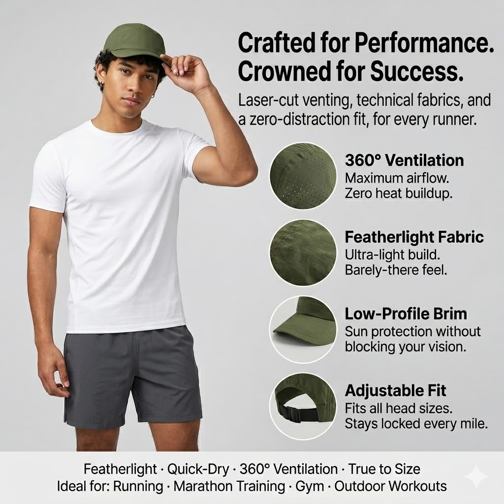 RUNNR™ UltraLight Performance Cap