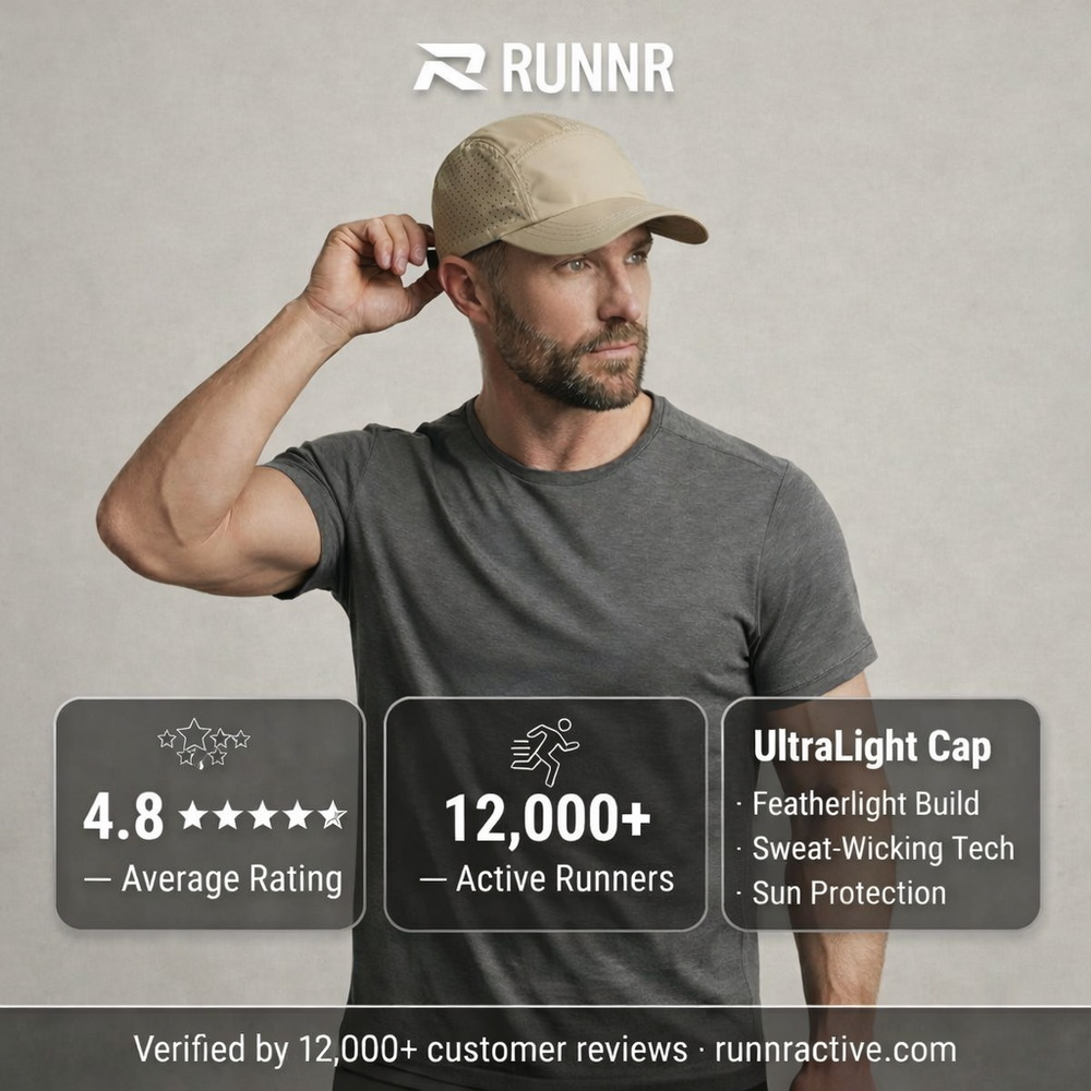 Ultralight Running Cap | RUNNR™ Performance