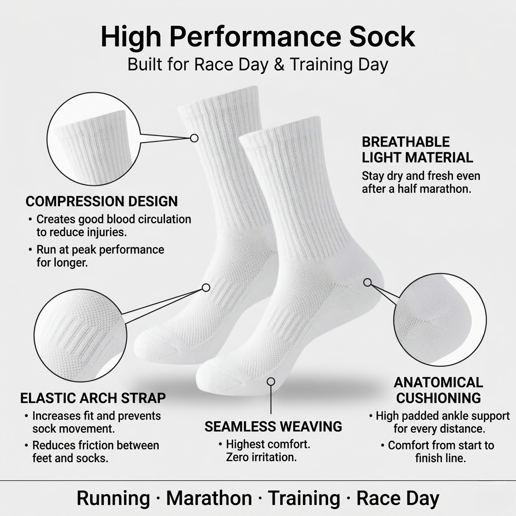 RUNNR PERFORMANCE SOCK Low Cut