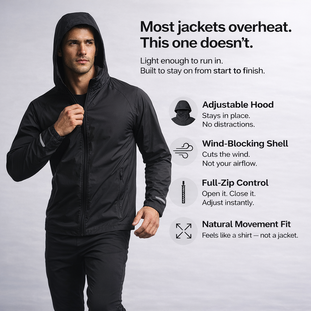 Runnr Windbreaker Jacket