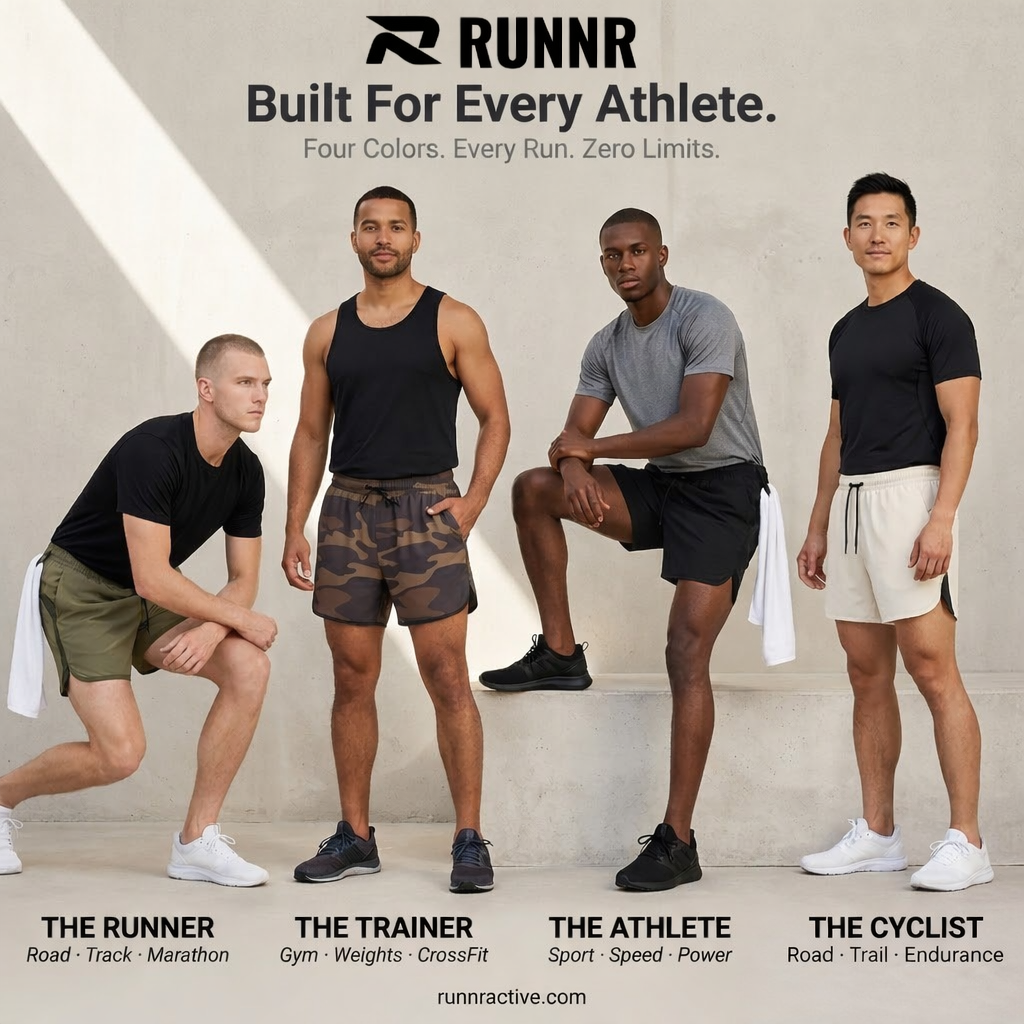 RUNNR CoreFlex™ Men’s Running Shorts