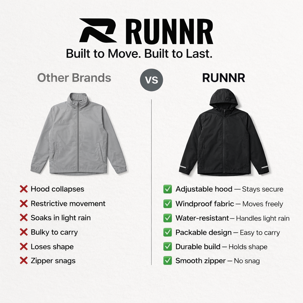 Runnr Windbreaker Jacket