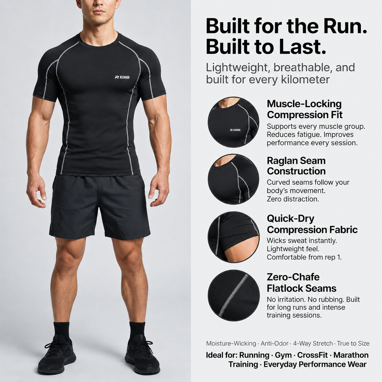 RUNNR COMPRESSION SHIRT