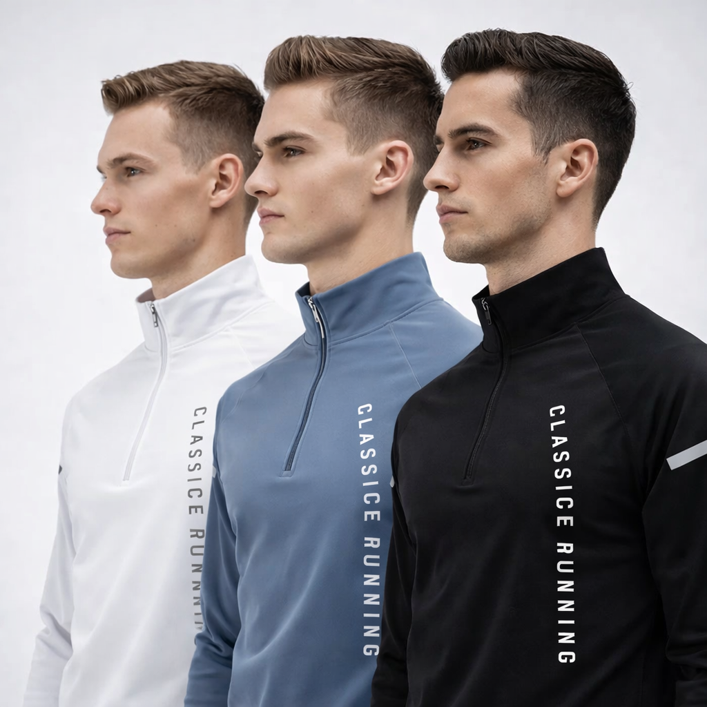 RUNNR CoreFlex™ Quarter-Zip — Lightweight Training Pullover