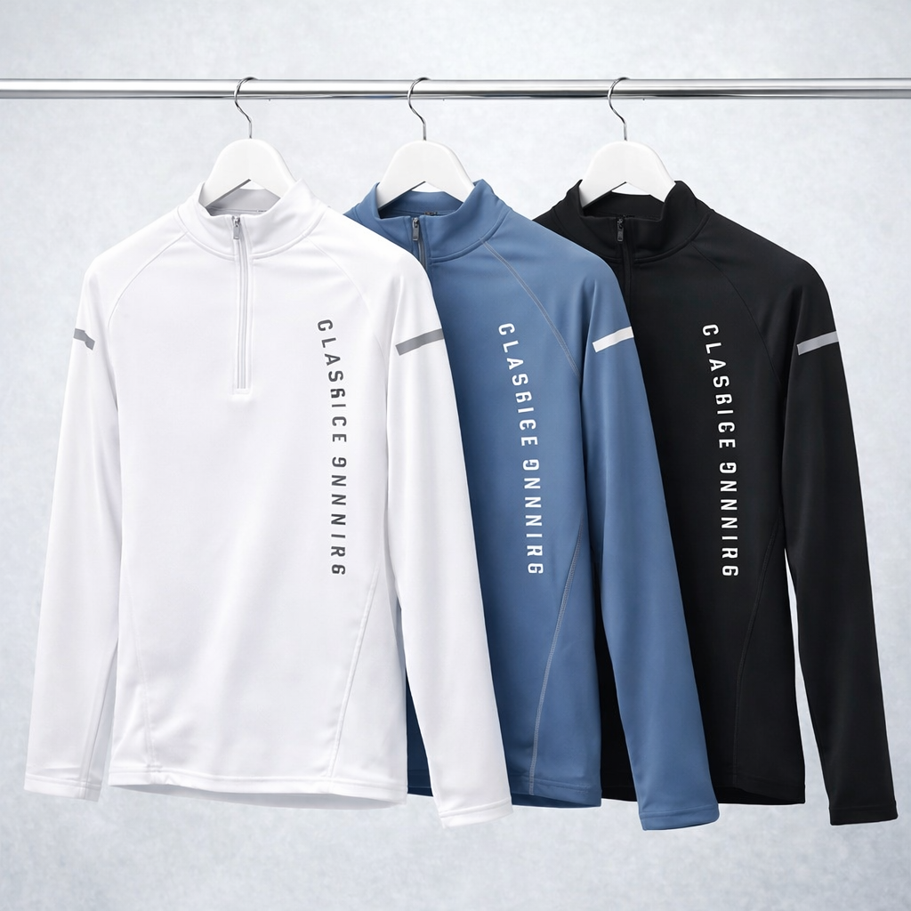 RUNNR CoreFlex™ Quarter-Zip — Lightweight Training Pullover