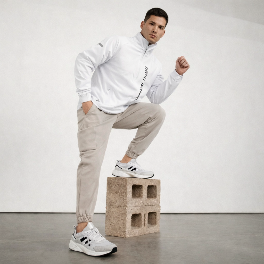 RUNNR CoreFlex™ Quarter-Zip — Lightweight Training Pullover