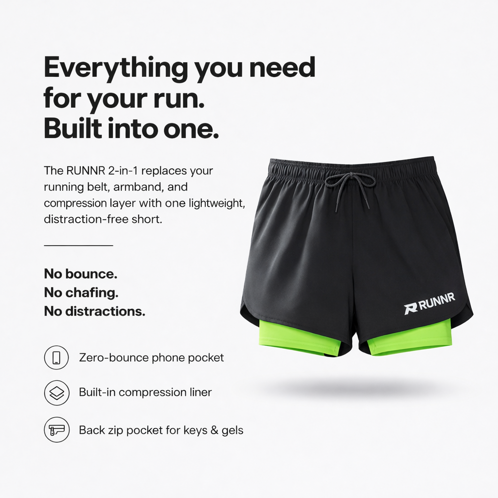 RUNNR 2-in-1 Running Shorts (Buy 2 Get 1 Free)