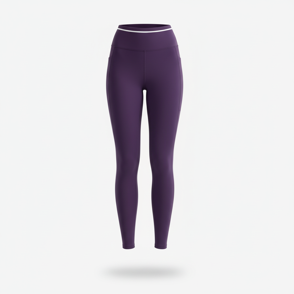 RUNNR Women’s High-Rise Running Tights with Built-In Belt